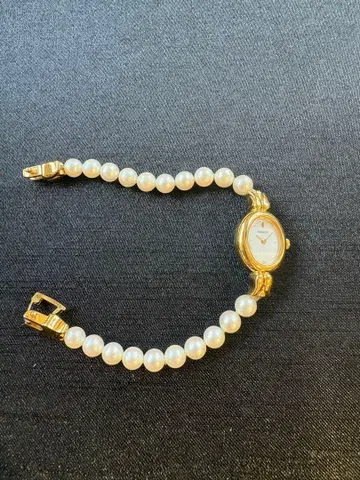 MIKIMOTO 펄 팔찌 워치 여성용
