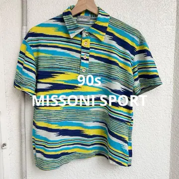 [레어] 90s MISSONI SPORT 피케 셔츠 S/M