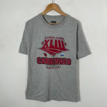 00s/NFL/애리조나 카디널스/반팔 T셔츠/그레이