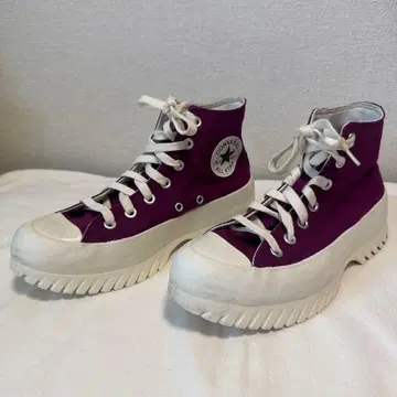LA 구매 컨버스 하이컷 퍼플 24.5 converse