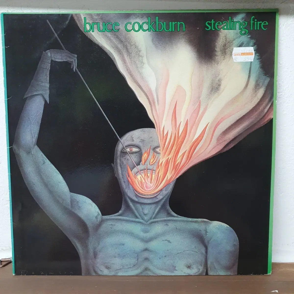 브루스 콕번 Stealing Fire LP 1984 수입반