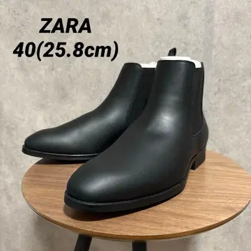 ZARA 스틸레토 첼시 부츠 40 25.8cm