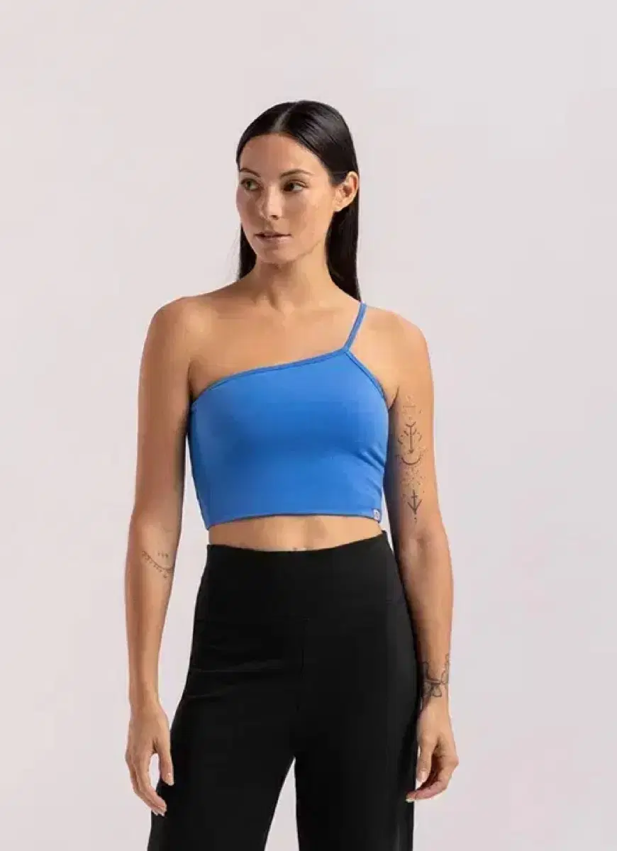 BUDHI MUDRA 90 s tank top 원숄더 브라 탱크 탑