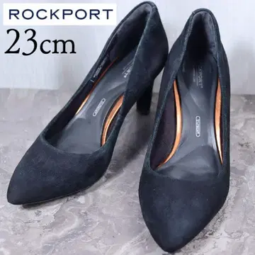 ROCKPORT 락포트 23 펌프스 스웨이드 스틸레토 블랙