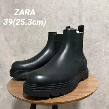 ZARA 자라 청키 첼시 부츠 39 25.3cm