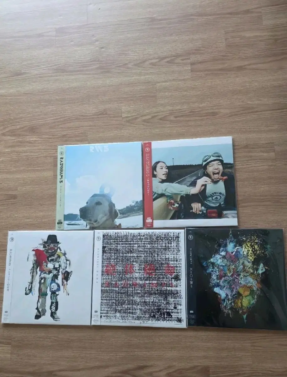RADWIMPS 랏도 래드윔프스 20주년 LP(3,4,5,6,7) 미개봉