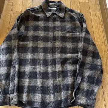 ZARA 긴팔 셔츠 체크 무늬 L 사이즈