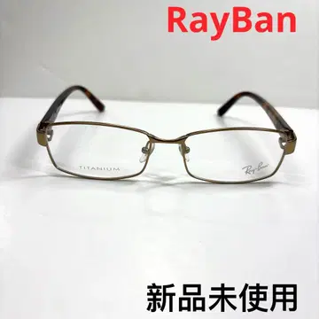 미사용 새상품 RayBan 레이밴 안경 프레임 골드 RB8726D