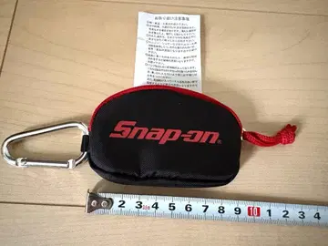 Snap-on 스냅온 코인 케이스 동전 지갑 카라비너 포함 새상품