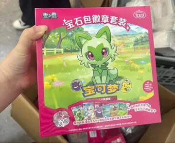 포켓몬 카드 보석 팩 배지 세트 중국어판 BOX