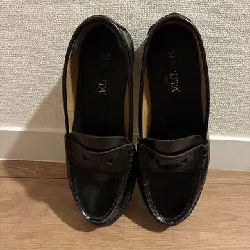 HARUTA 여성용 로퍼 블랙 24cm
