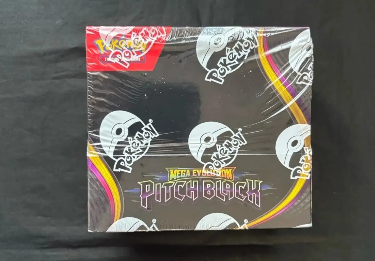 포켓몬스터 미개봉 북미판 어비스 아이 pitch black 부스터 박스