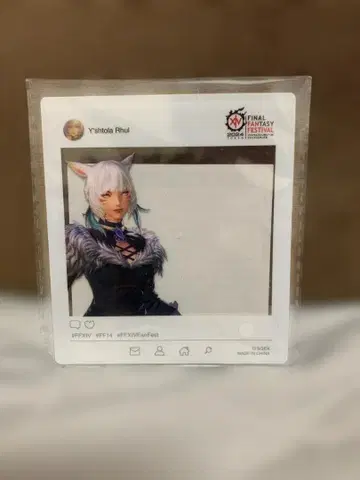 [미개봉품] FF14 팬페스티벌 SNS풍 아크릴 카드 야슈트라