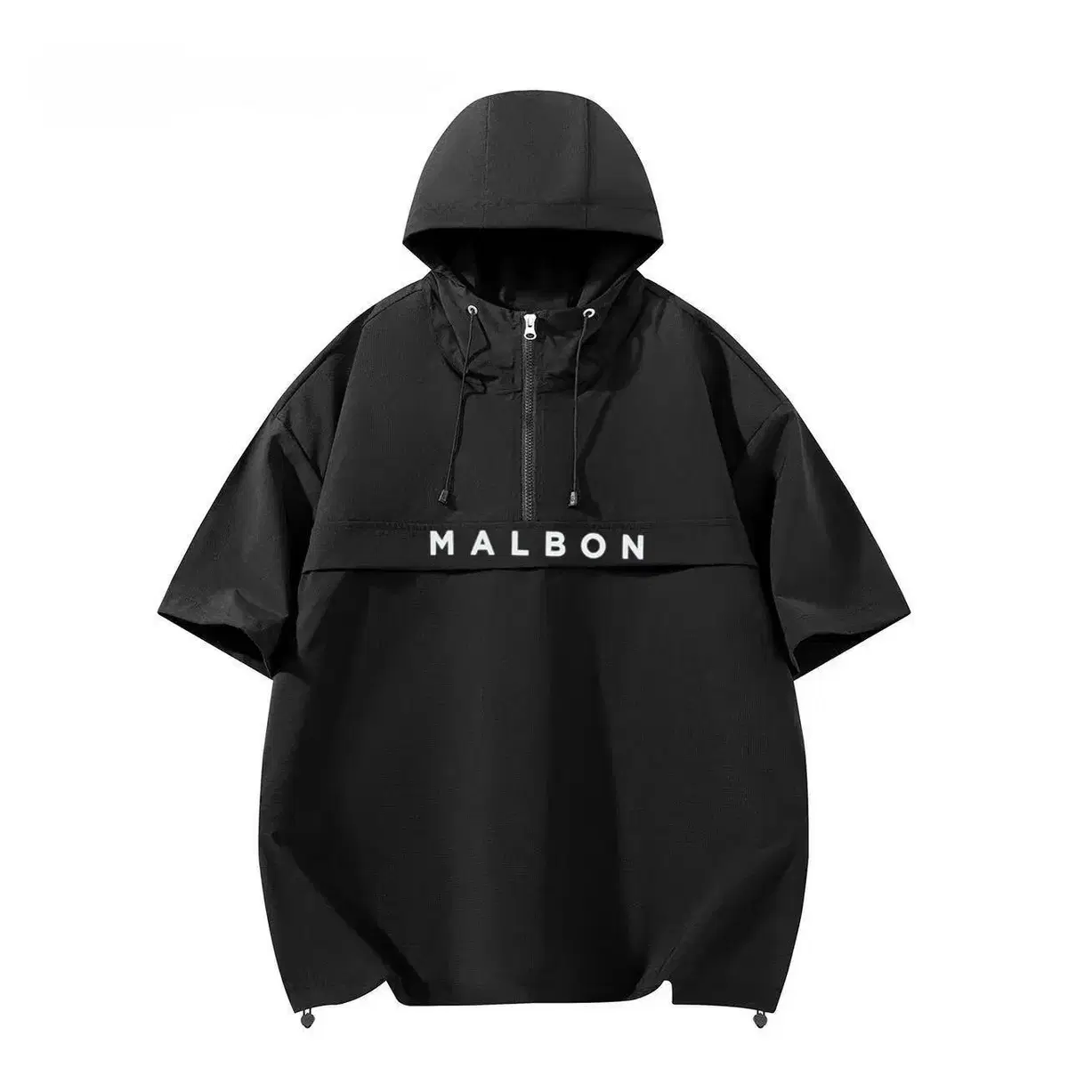 MALBON 말본 남성 반팔 아노락 후드 바람막이