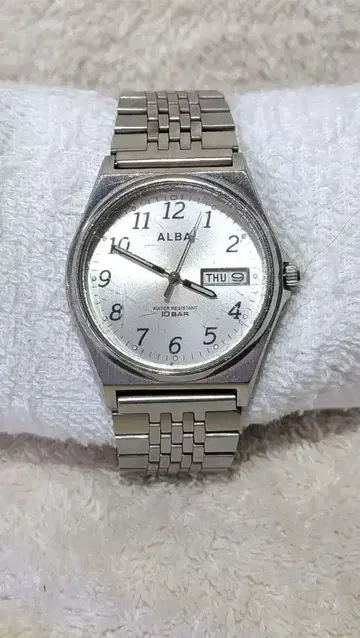 SEIKO ALBA 손목시계 정비 완료