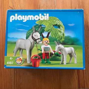 [ 단종 ] 플레이모빌 playmobil 4187 여아와 당나귀 모자