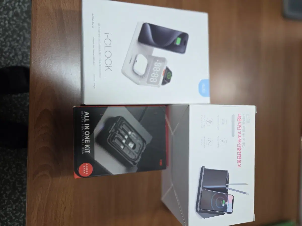 i-CLOCK 고속 무선충전기 / 올인원 멀티 충전펜꽂이
