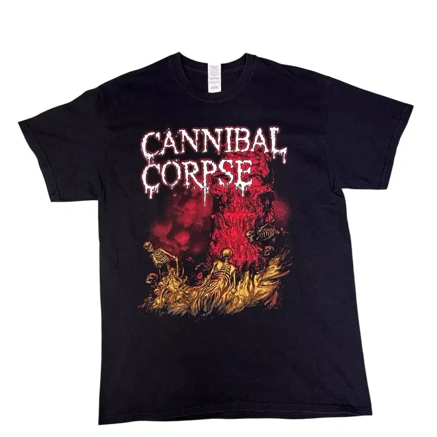 빈티지 카니발콥스 CANNIBAL CORPSE SKELETONES 밴드티