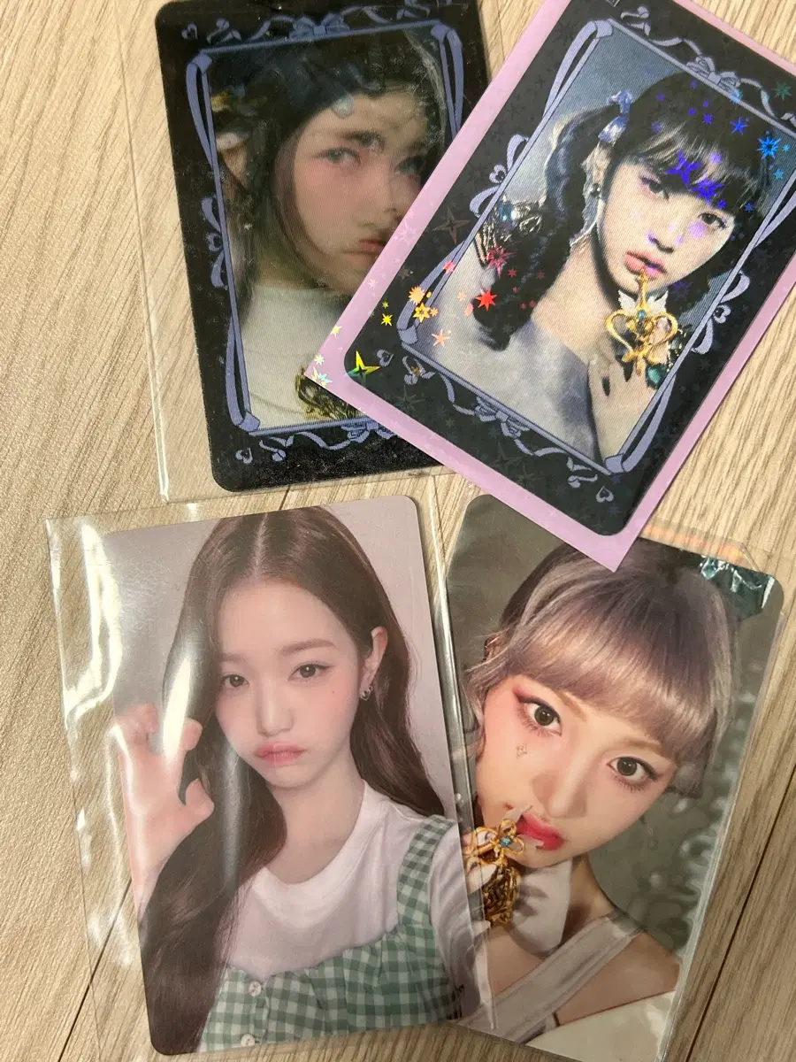 아이브 포토카드 장원영 파파존스 리즈 앨포 덤많음!