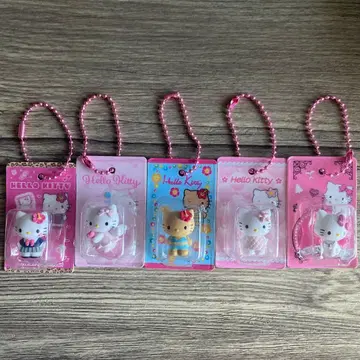 헬로키티 패키지 미니어처 컬렉션 5종 세트
