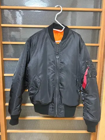 알파 MA-1 블랙 S