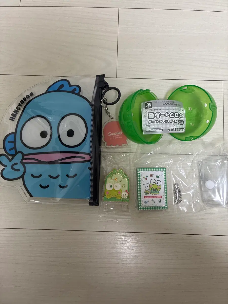케로피 책 가챠+ 교동이 파우치 +케로피액자