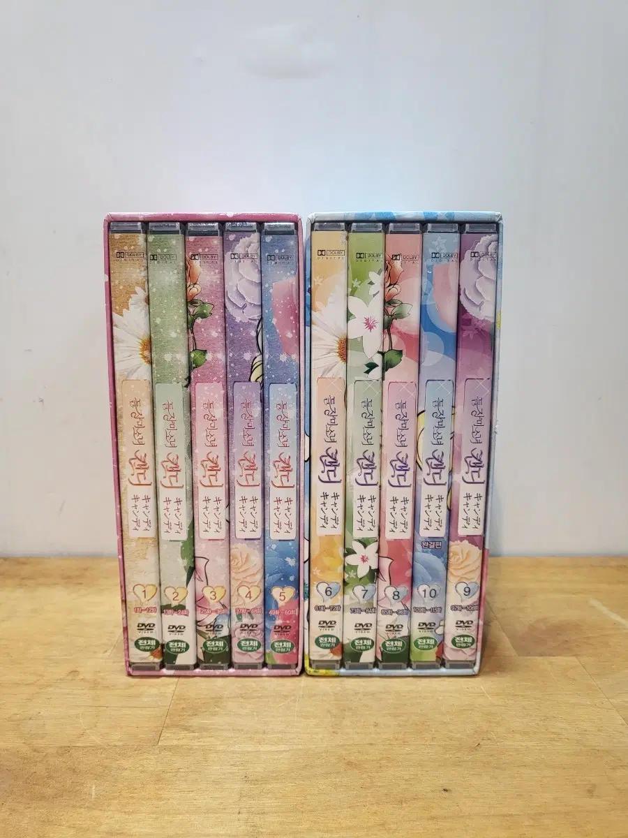 들장미소녀 캔디 DVD 전편 1~10권 세트