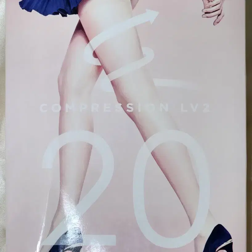비너스 컴프레션 20D 팬티스타킹 LV2 커피색 5족