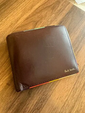 Paul Smith 접이식 지갑 다크 브라운