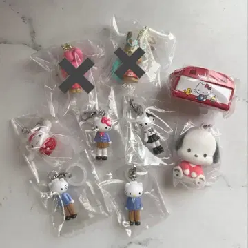 미개봉 새상품 산리오 가챠 묶음 판매 헬로키티 마이멜로디 시나모롤 등
