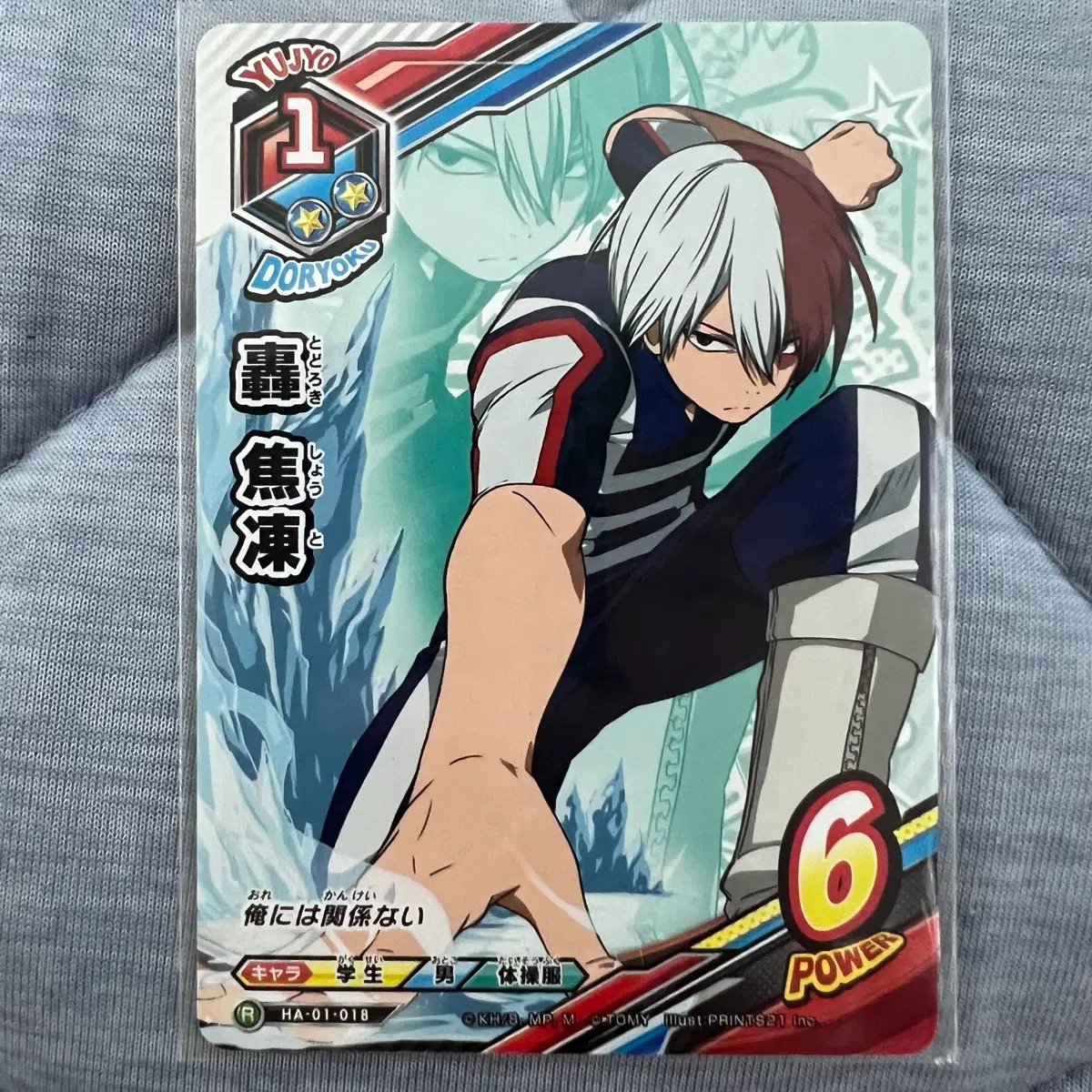 나의 히어로 아카데미아 히로아카 tcg 일어판 토도로키 쇼토