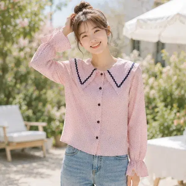 여성블라우스90.미사용
