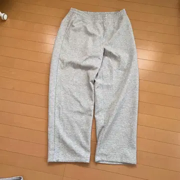 UNIQLO:C 맨투맨 와이드 팬츠 긴 길이 XL