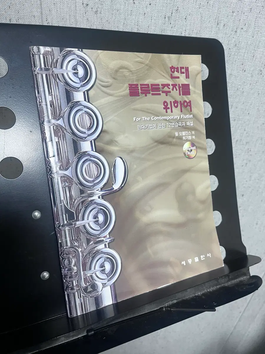플루트 플룻 교본 현대 플루트주자를 위하여