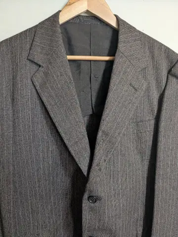 70s 싱글 테일러드 자켓 울 브라운