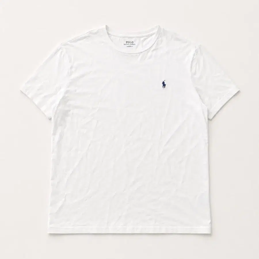 Polo 폴로 랄프로렌 화이트 라운드 반팔 P564