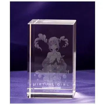 VIRTUAL GIRL 패미통 DX 팩 특전 3D 크리스탈 세트 아이