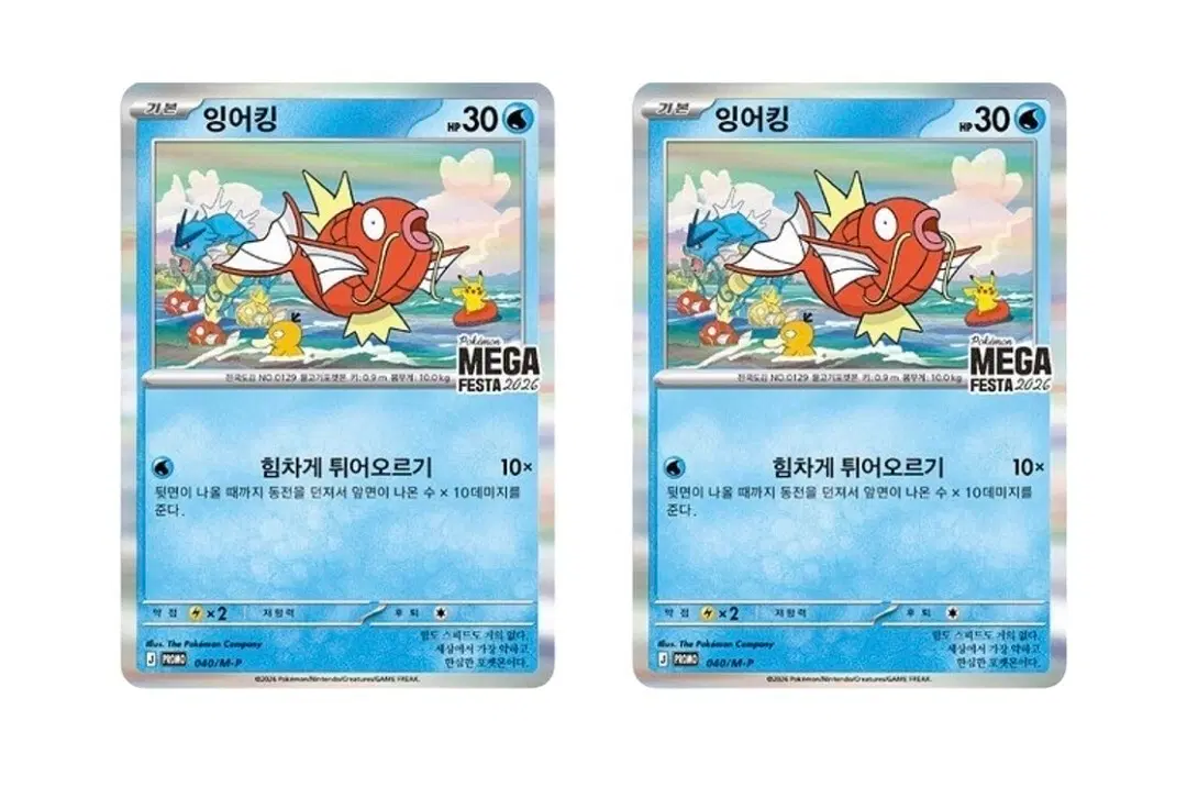 잉어킹 프로모 미개봉 대량구매
