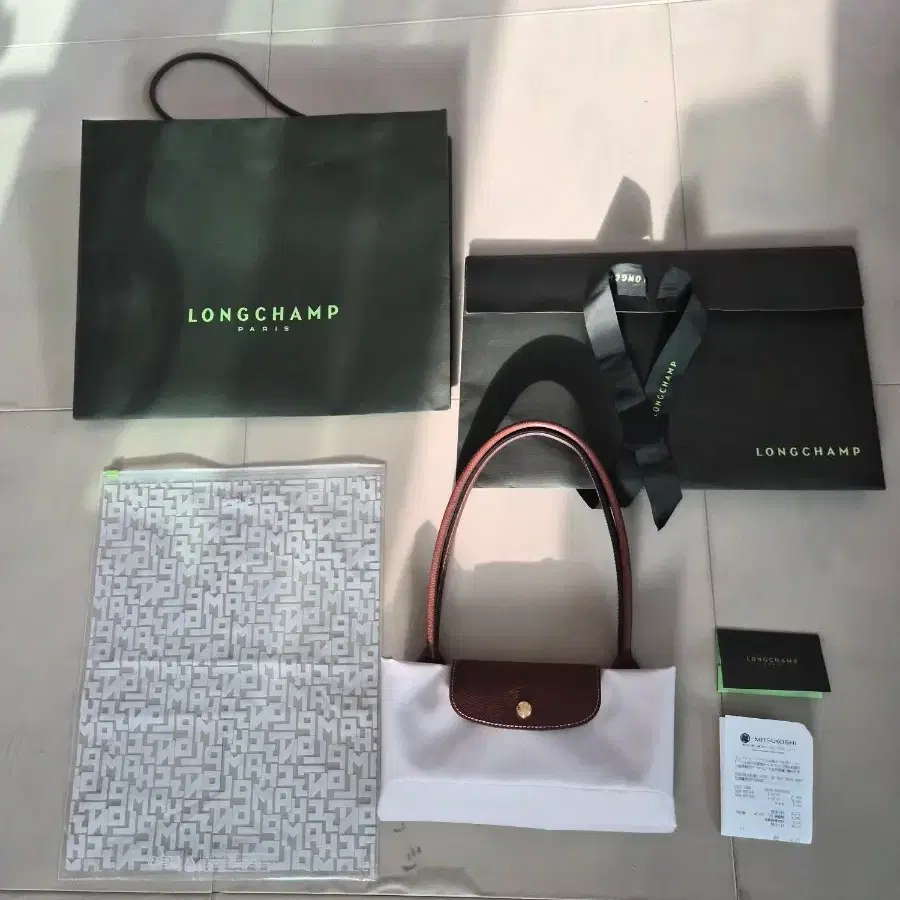롱샴 르플리아쥬 숄더백 라지 L 미사용새제품