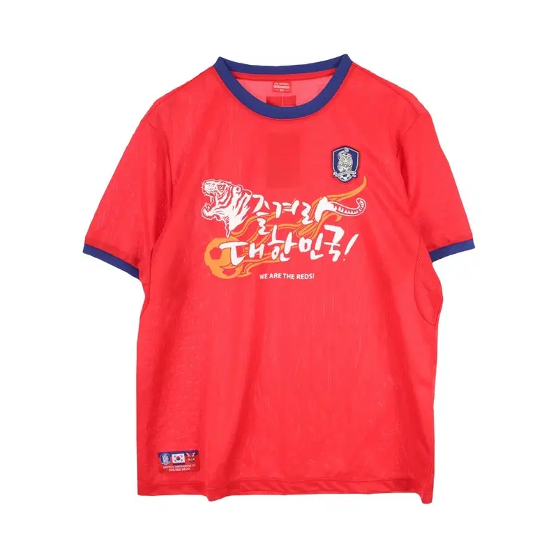 KOREA (MEN - XL) [미사용품] 폴리 붉은 악마 반팔 티셔츠