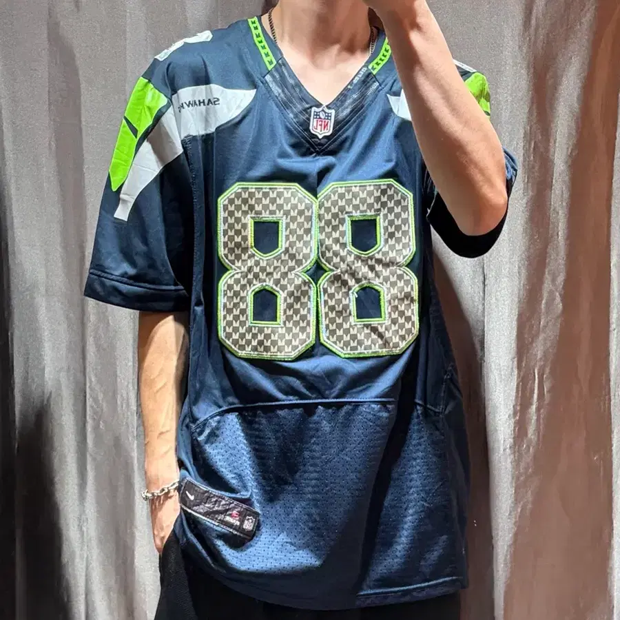 44 NFL x NIKE GRAHAM 88 넘버링 풋볼 히프 져지