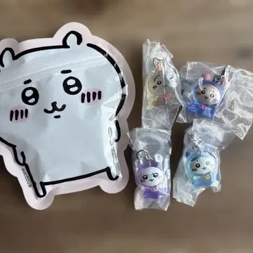 치이카와 캡슐 토이 메지루시 참 4종 세트