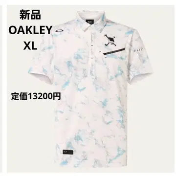 새상품 OAKLEY 오클리 반팔 골프 피케 셔츠 XL
