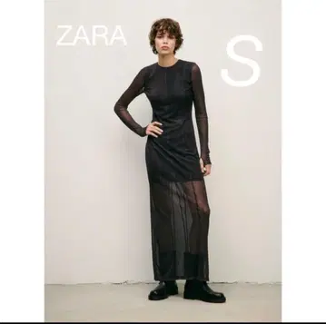 ZARA 튤 원피스 롱 Ssize