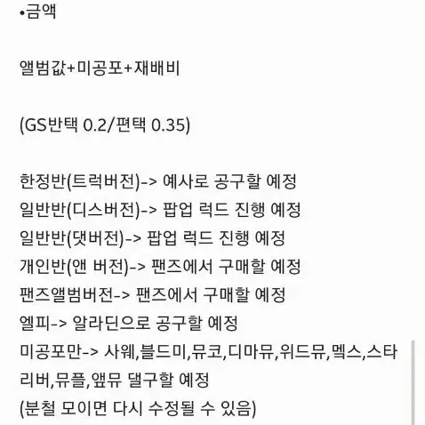 Stray Kids THIS&THAT 앨범 분철