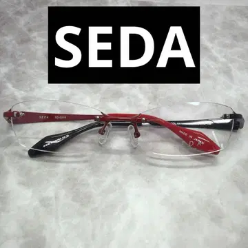 미사용 새상품 사바에 제작 SEDA 무테 안경 티타늄 SD-2219 04