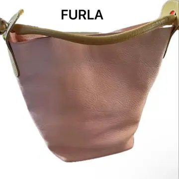 FURLA 훌라 가죽 원 숄더백 핑크