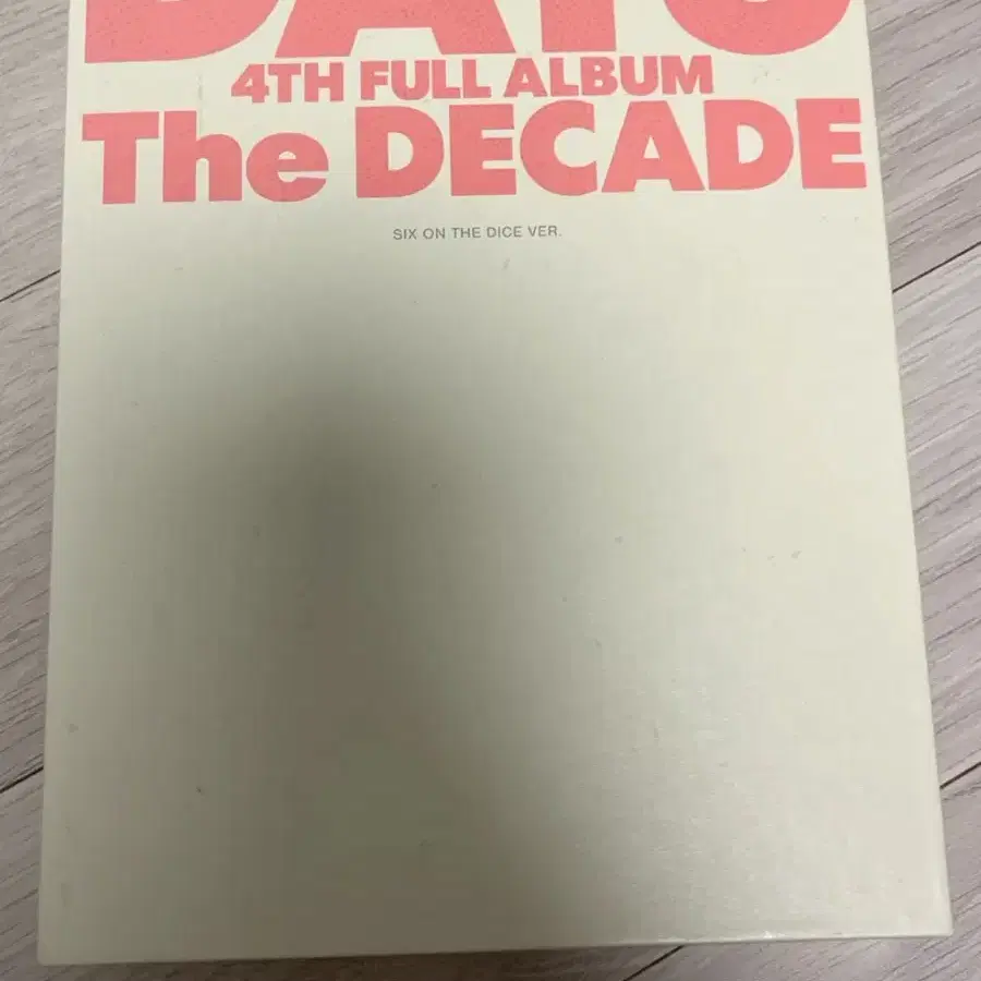 DAY6 4집 앨범 The Decade (DICE Ver.)