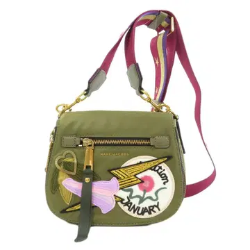 MARC JACOBS 숄더백 와펜 카키
