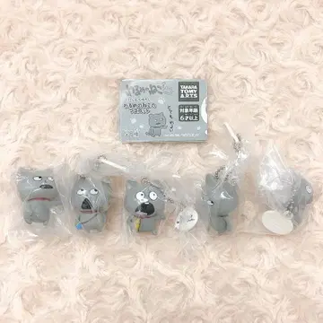 니시무라 유우지 나쁜 고양이 마스코트 전 5종 풀 컴플리트
